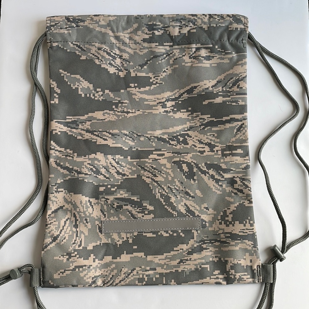 Camo Drawstring Backpack